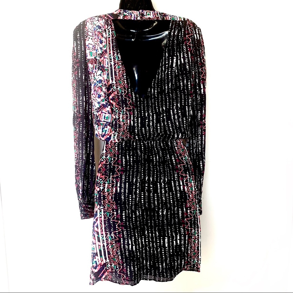 Parker 💯 silk long sleeve dress - Picture 6 of 12